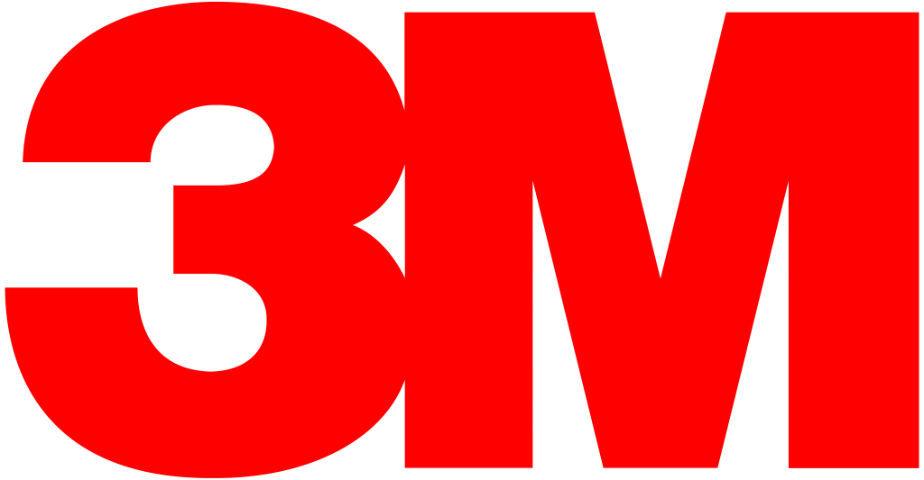3M logo, transparent, .png