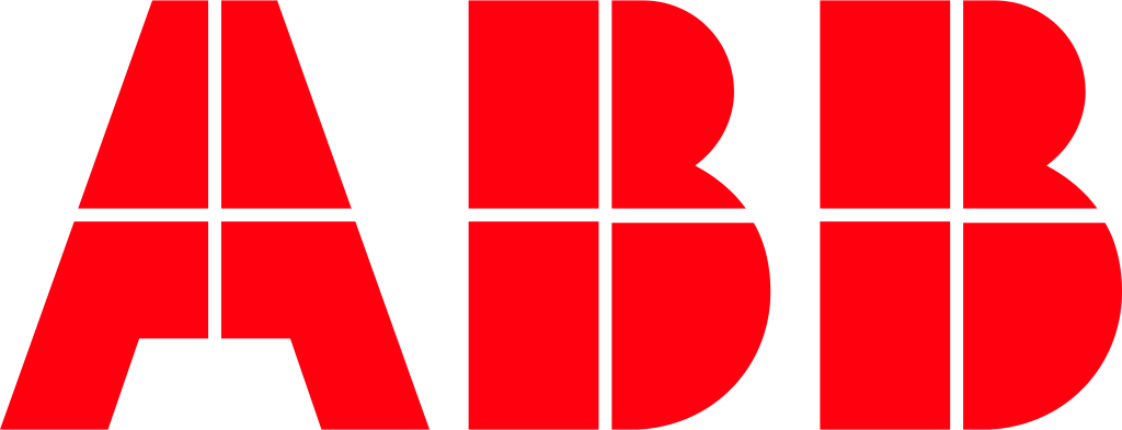 ABB logo, white, .png