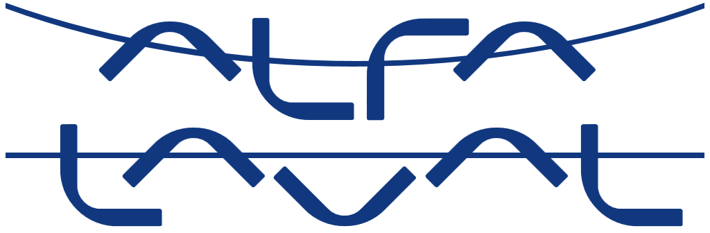 Alfa Laval logo, transparent, .png