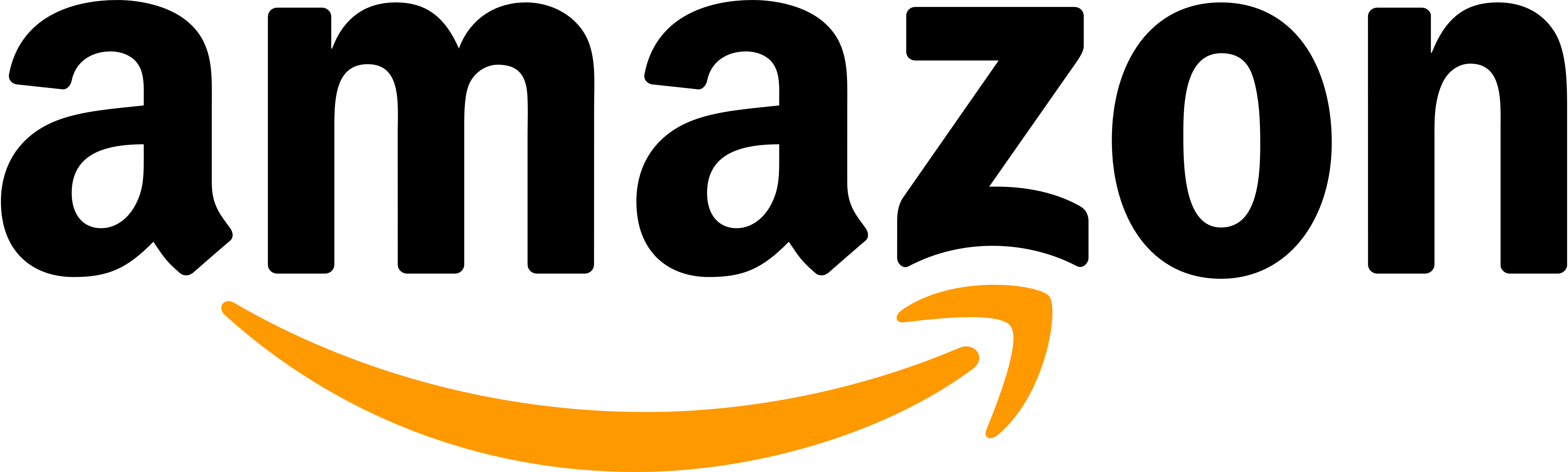 Amazon logo (vector, .svg, transparent, .png)