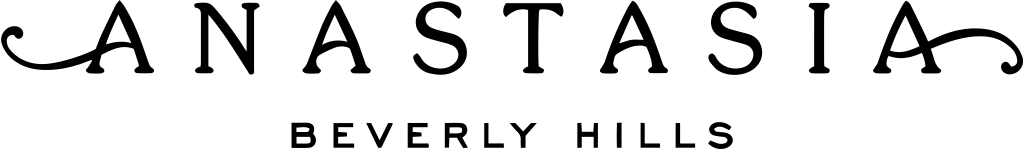Anastasia Beverly Hills Cosmetics & Beauty logo (white background)