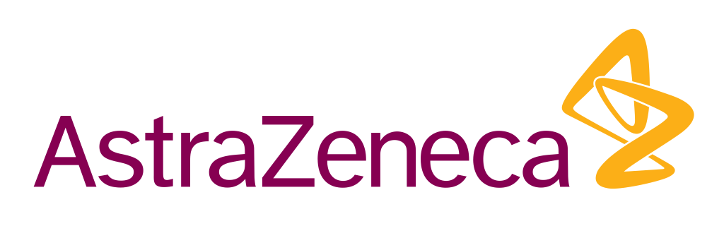 AstraZeneca logo, white, .png