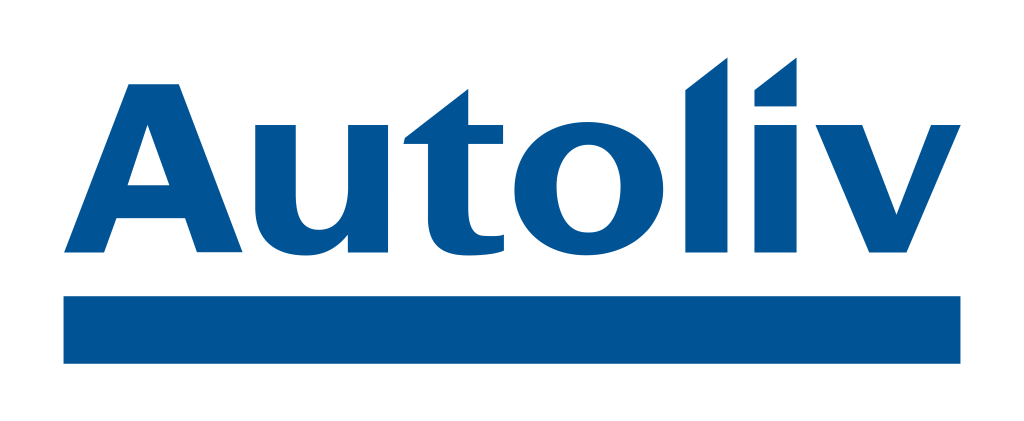 Autoliv logo, white, .png