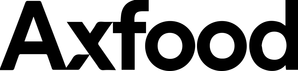 Axfood logo, white, .png