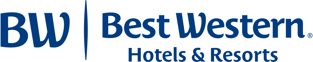 Best Western logo, white, .png