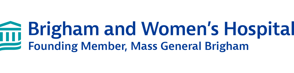 Brigham and Women's Hospital logo, wordmark, white, .png