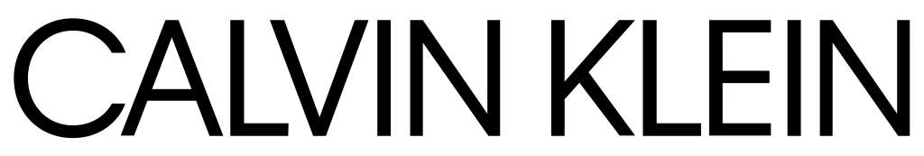 Calvin Klein logo, logotype, white, .png
