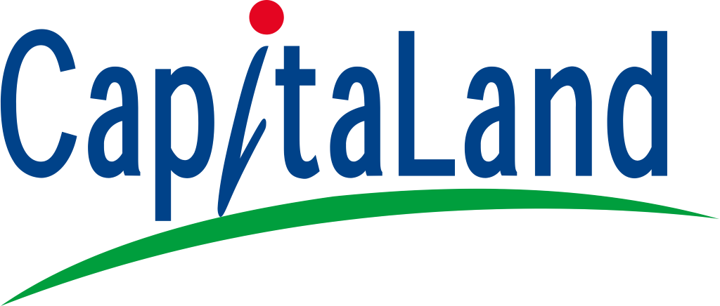 CapitaLand logo, wordmark, transparent, png