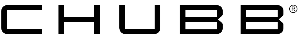 CHUBB logo, .png, white