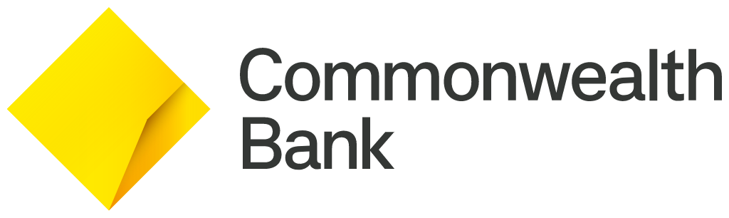 CommBank logo, logotype, transparent, .png