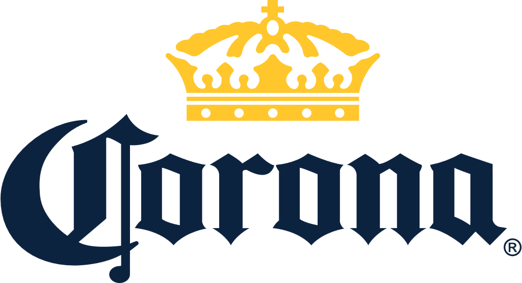 Corona logo, transparent, .png