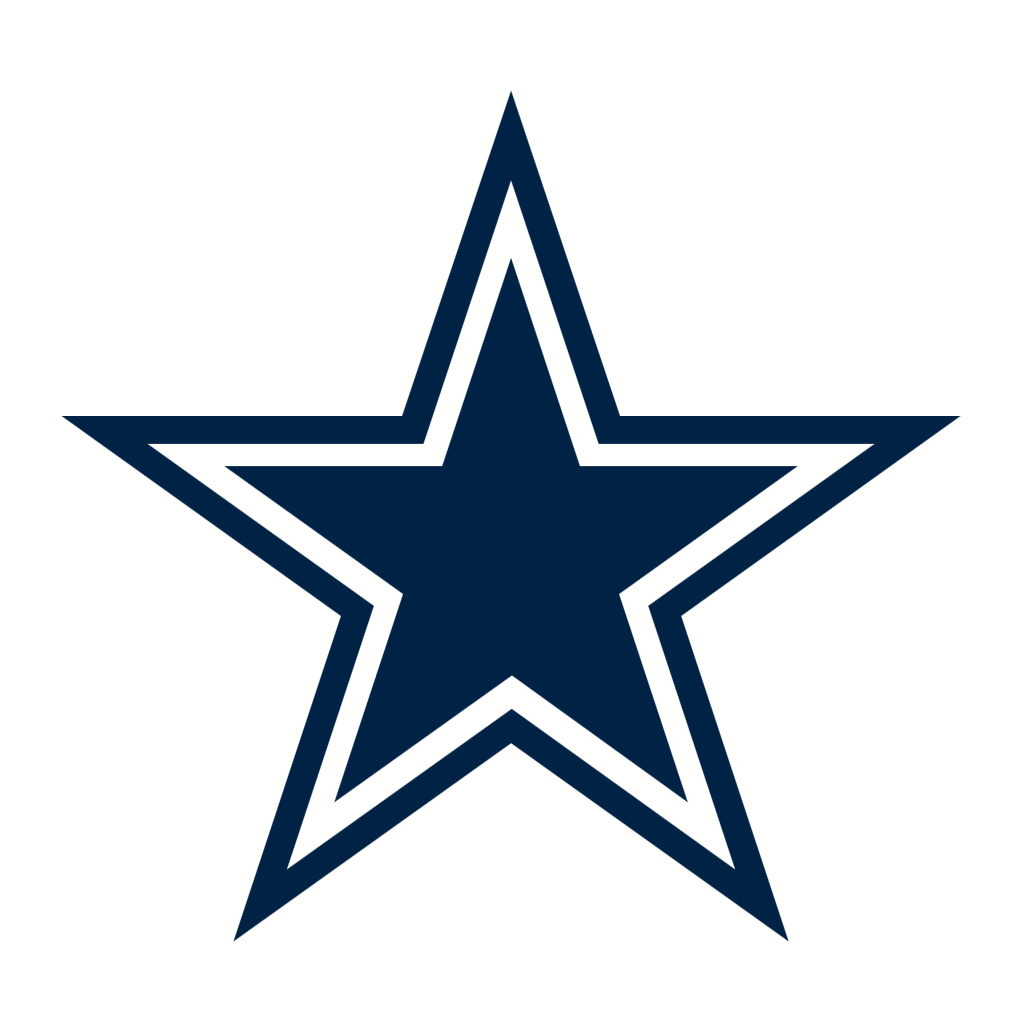 Dallas Cowboys logo, transparent, .png