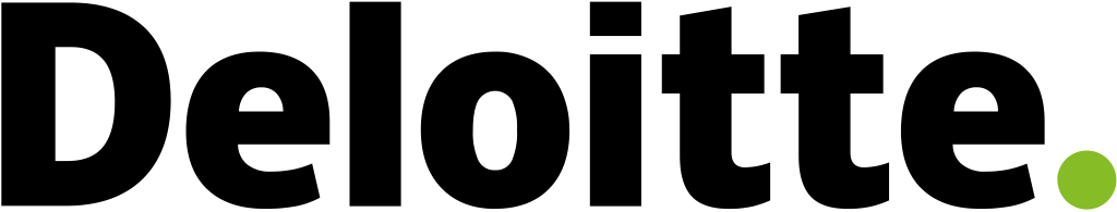 Deloitte logo, logotype, transparent, .png