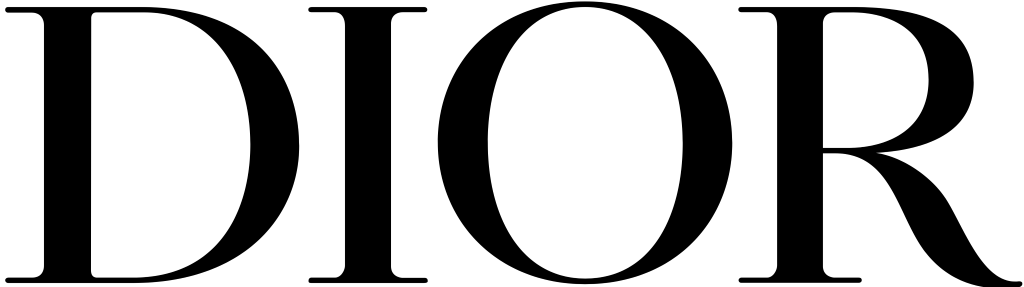 Dior logo, .png, white