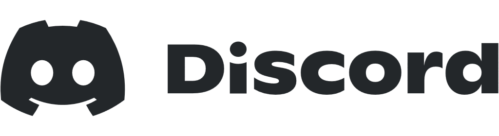 Discord logo, black, transparent, .png