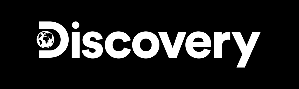 Discovery Channel logo, white, black, .png