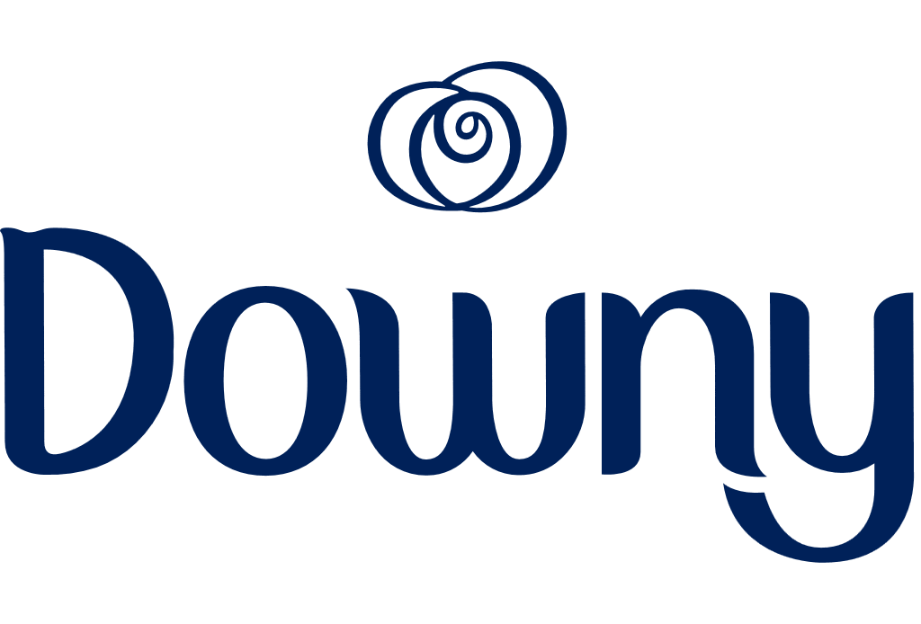 Downy logo, transparent, .png