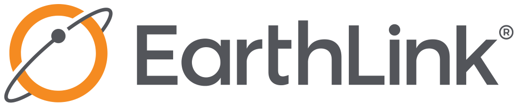 EarthLink logo, white, .png