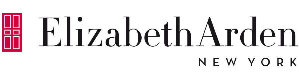 Elizabeth Arden logo, .png, white