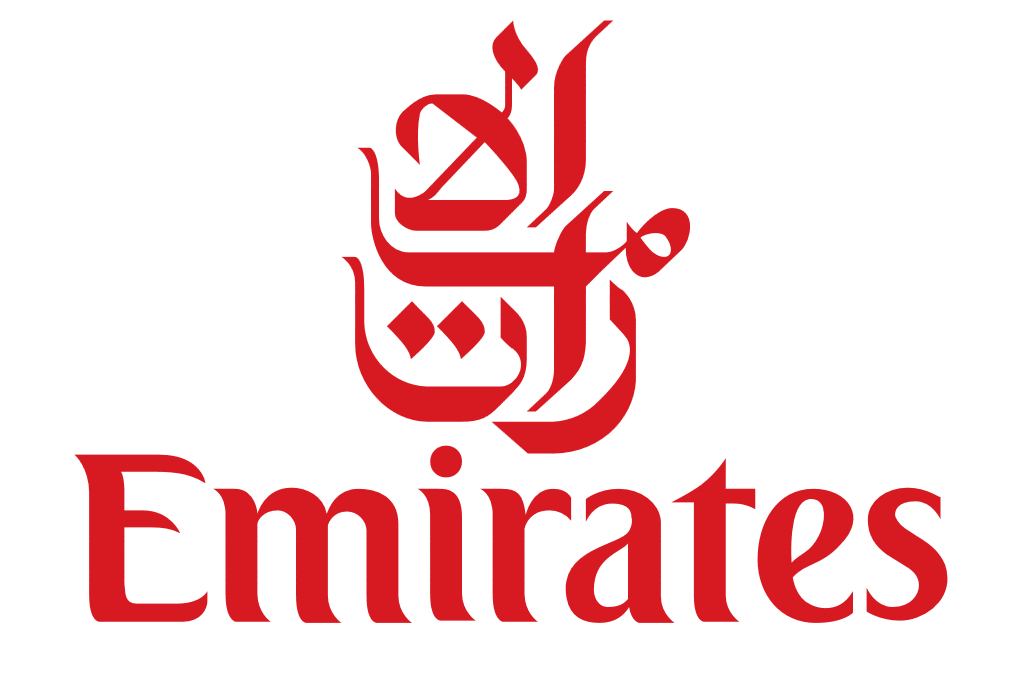 Emirates logo, transparent, .png