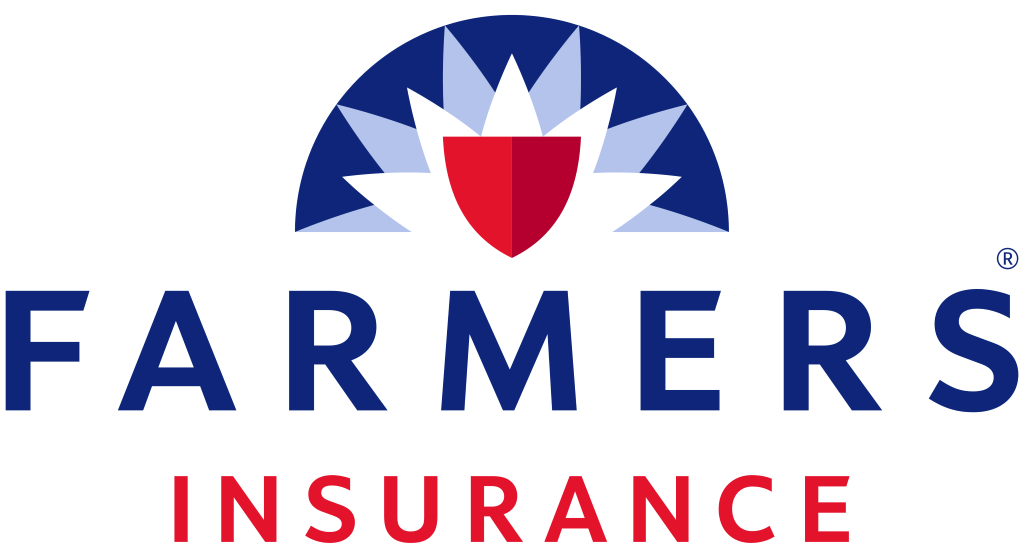 Farmers Insurance logo, .png, white