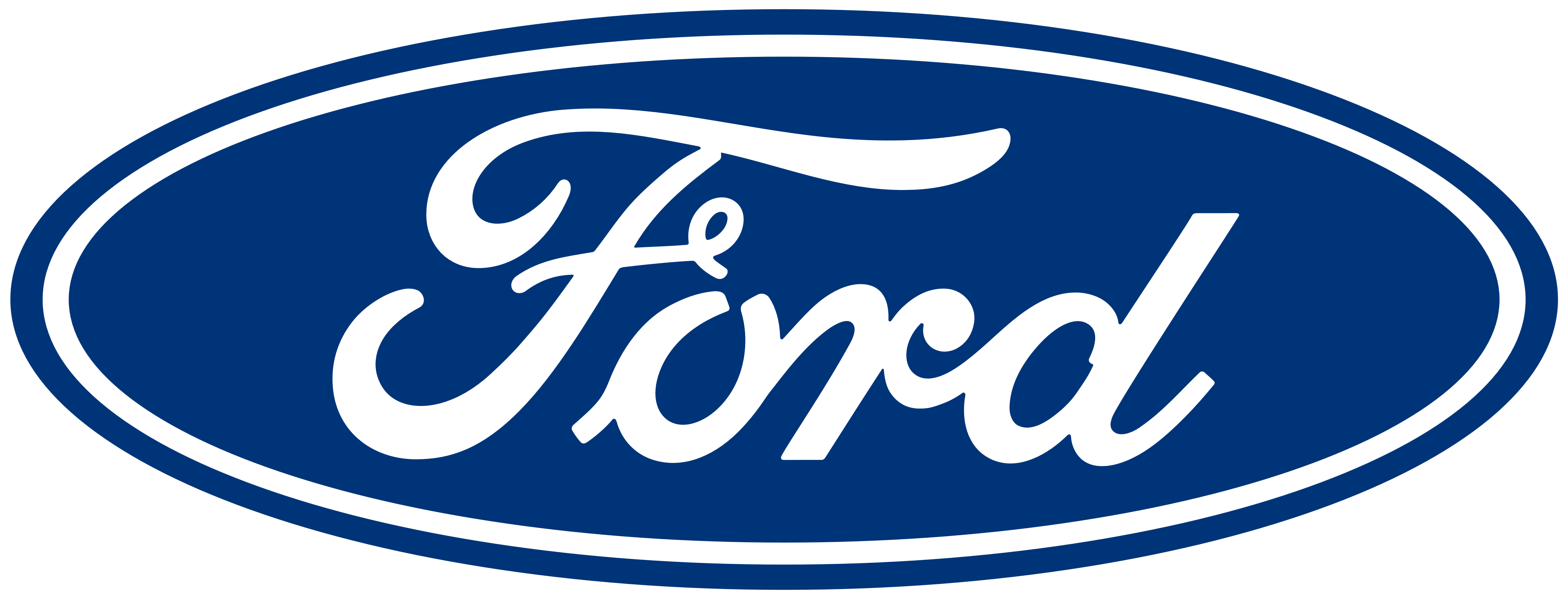 Ford logo – on a white background