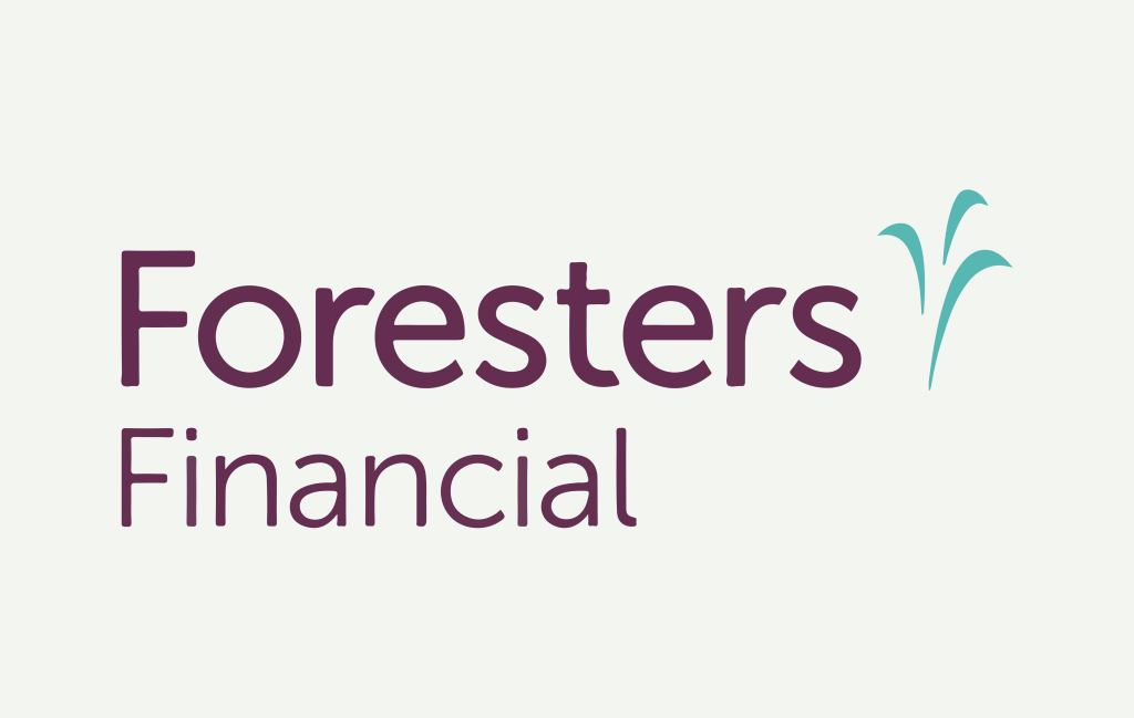 Foresters Financial logo, .png, white