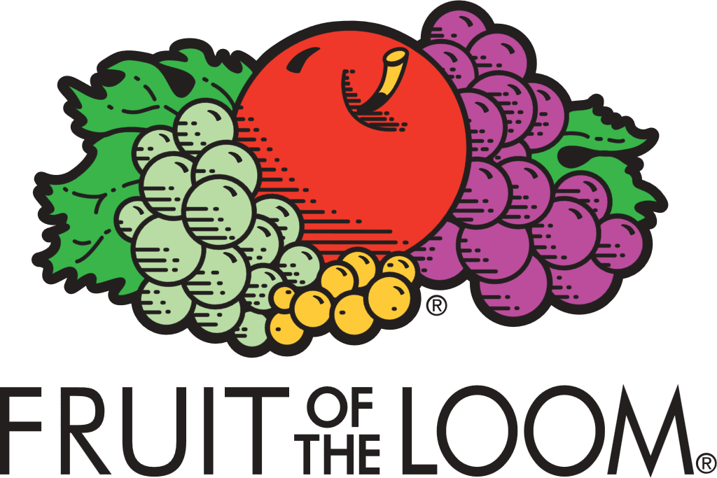 Fruit of the Loom logo, logotype, transparent, .png
