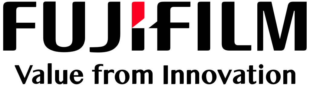 Fujifilm logo, transparent, .png