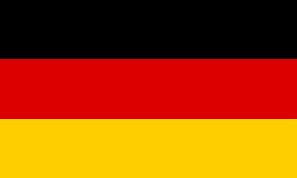 Germany flag, transparent, .png