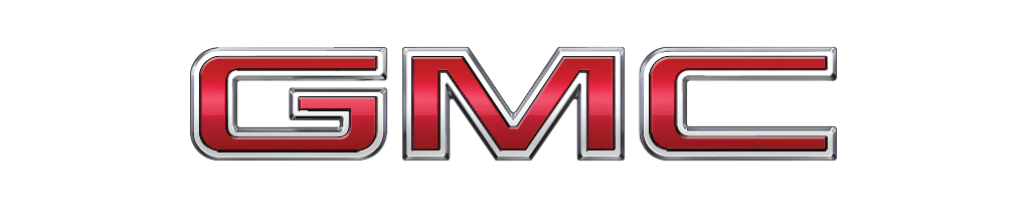 GMC logo, white, .png