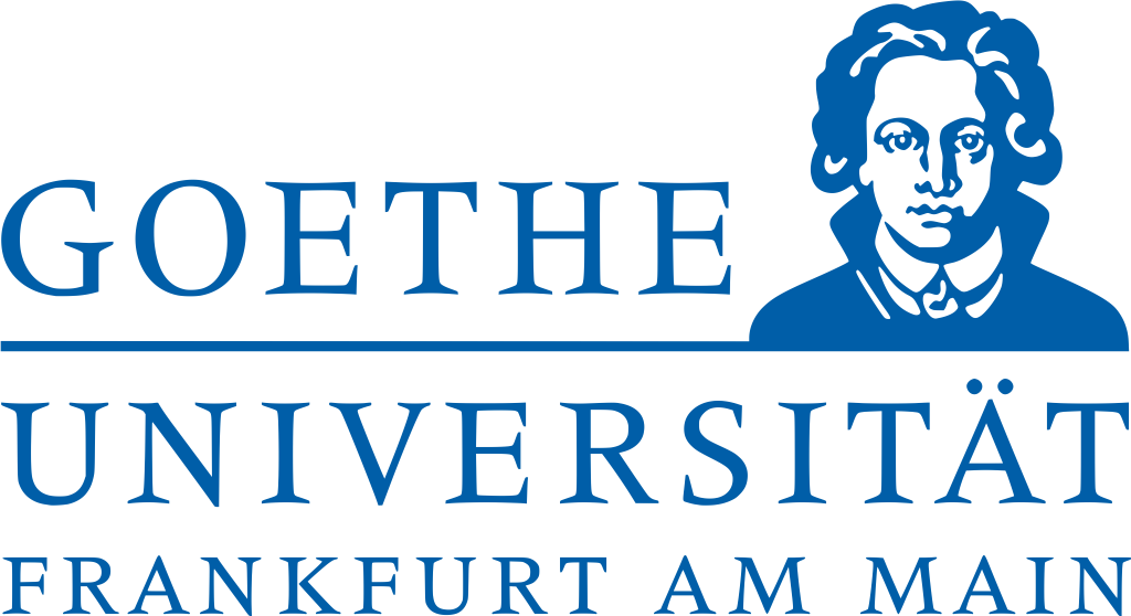 Goethe University Frankfurt (Goethe-Universität Frankfurt am Main) logo,logotype, white, .png