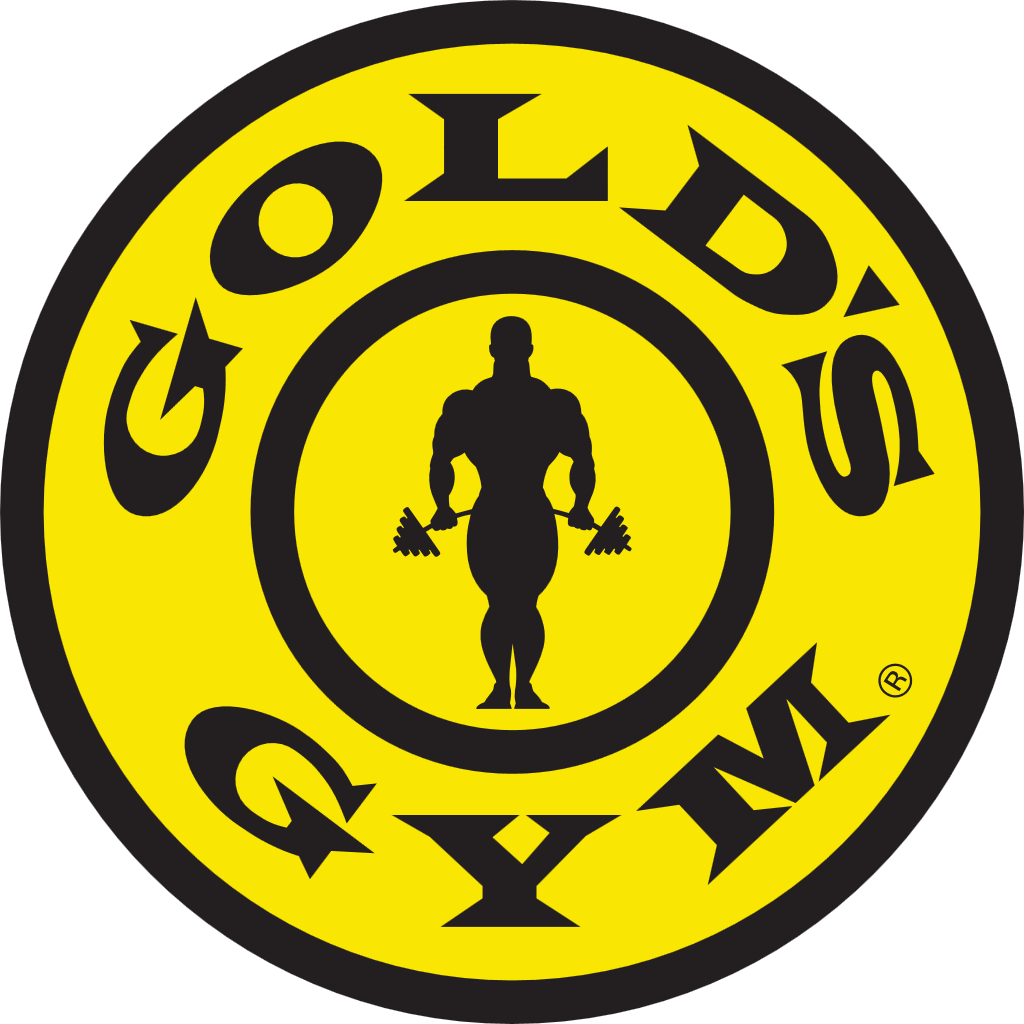 Gold’s Gym logo, transparent, .png