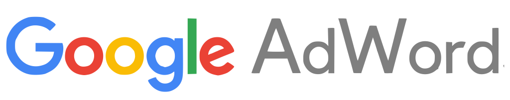 Google AdWords logo, .png, white