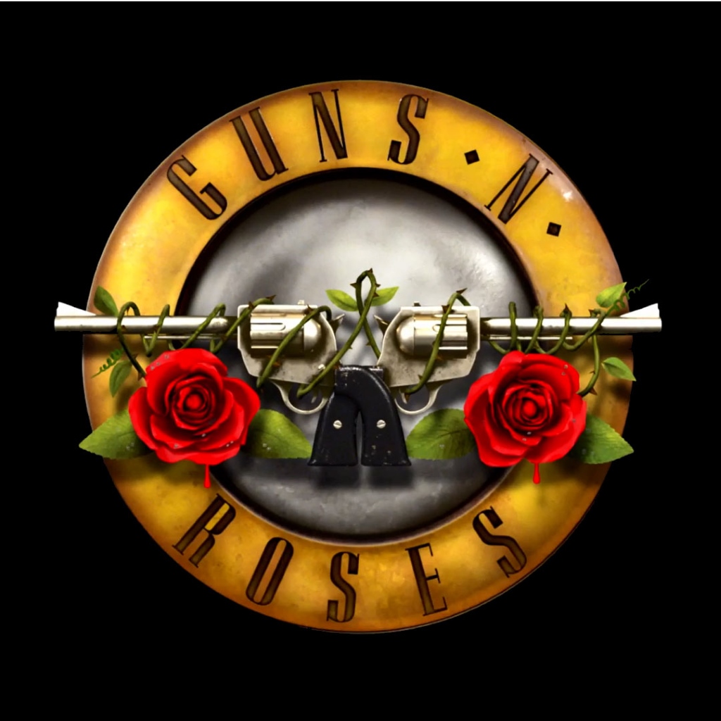Guns N Roses logo, transparent, .png
