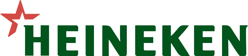 Heineken logo, white, .png