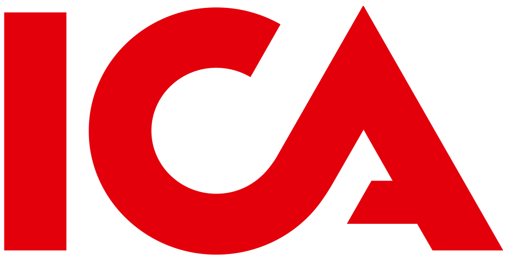 ICA Supermarket logo, transparent, .png