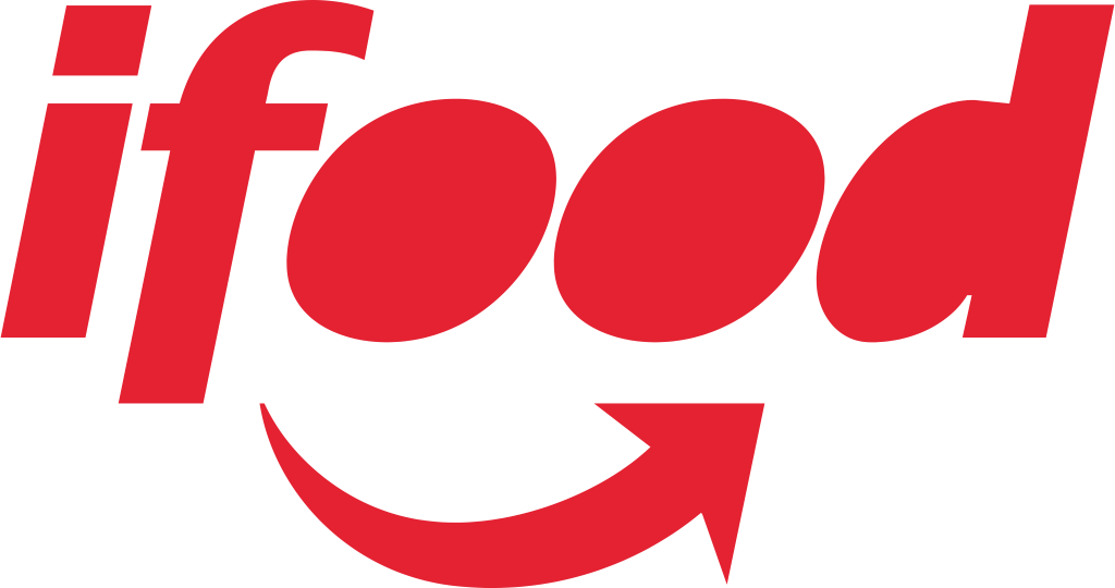 iFood logo, transparent, .png