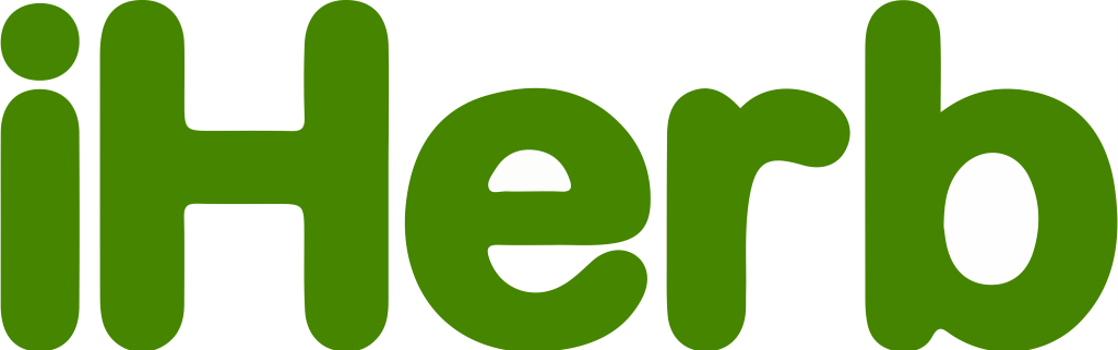 iHerb logo, .png, white