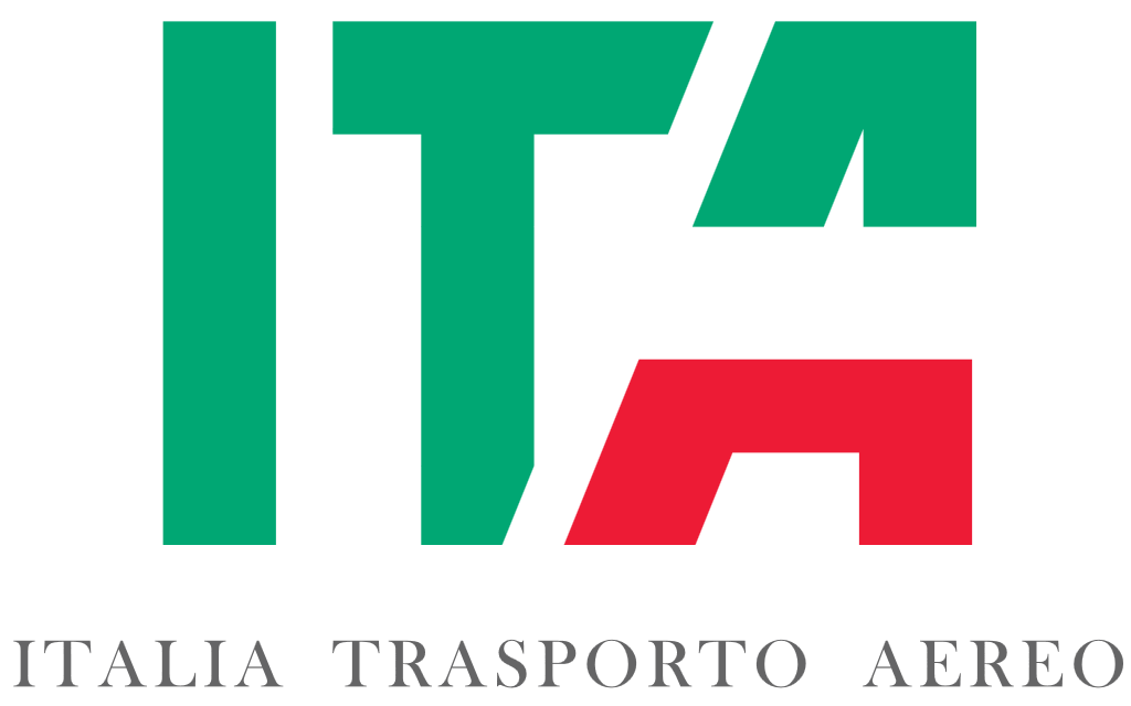 Italia Trasporto Aereo (ITA) logo, transparent, .png