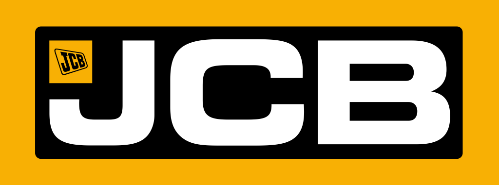 JCB logo, yellow, black, .png