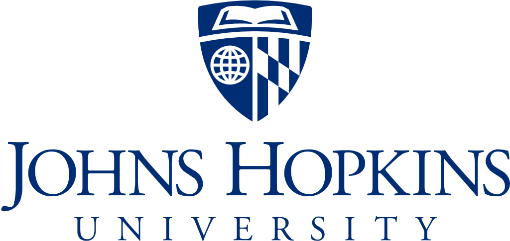 Johns Hopkins University logo, transparent, .png