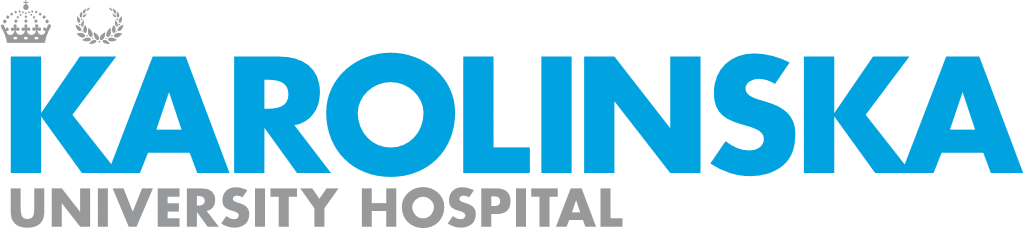 Karolinska University Hospital (Universitetssjukhuset) logo, transparent, english, .png