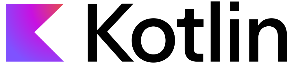 Kotlin logo, white, .png