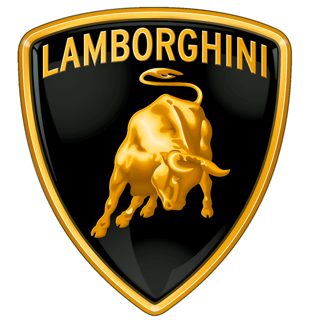 Lamborghini logo, transparent, .png