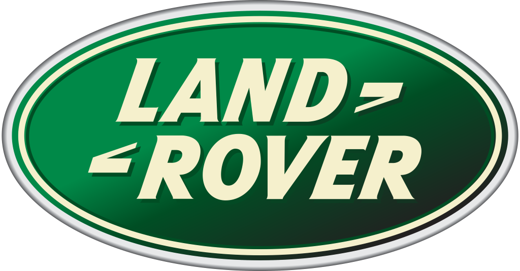 Land Rover logo, .png, white