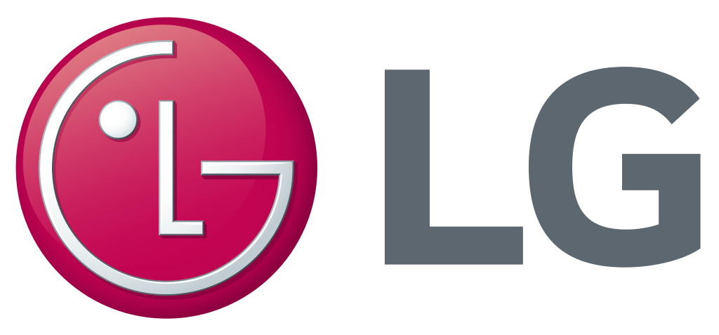 LG logo, .png, white