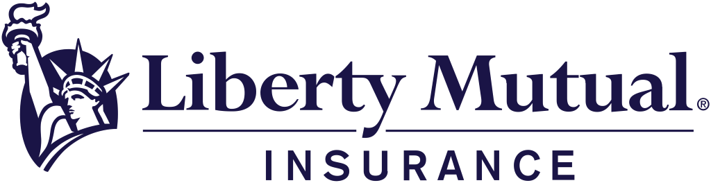 Liberty Mutual Insurance logo, white