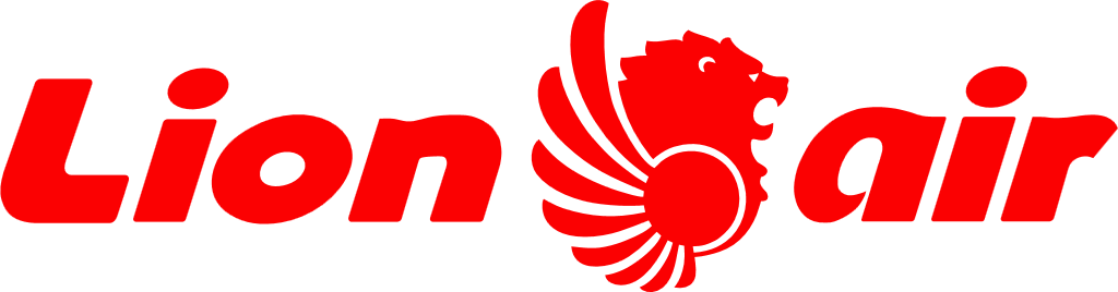 Lion Air logo, bright, red, transparent, .png