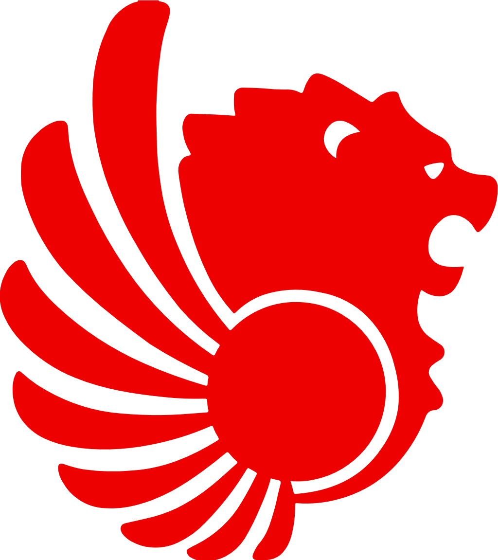 Lion Air logo, logotype, transparent, .png